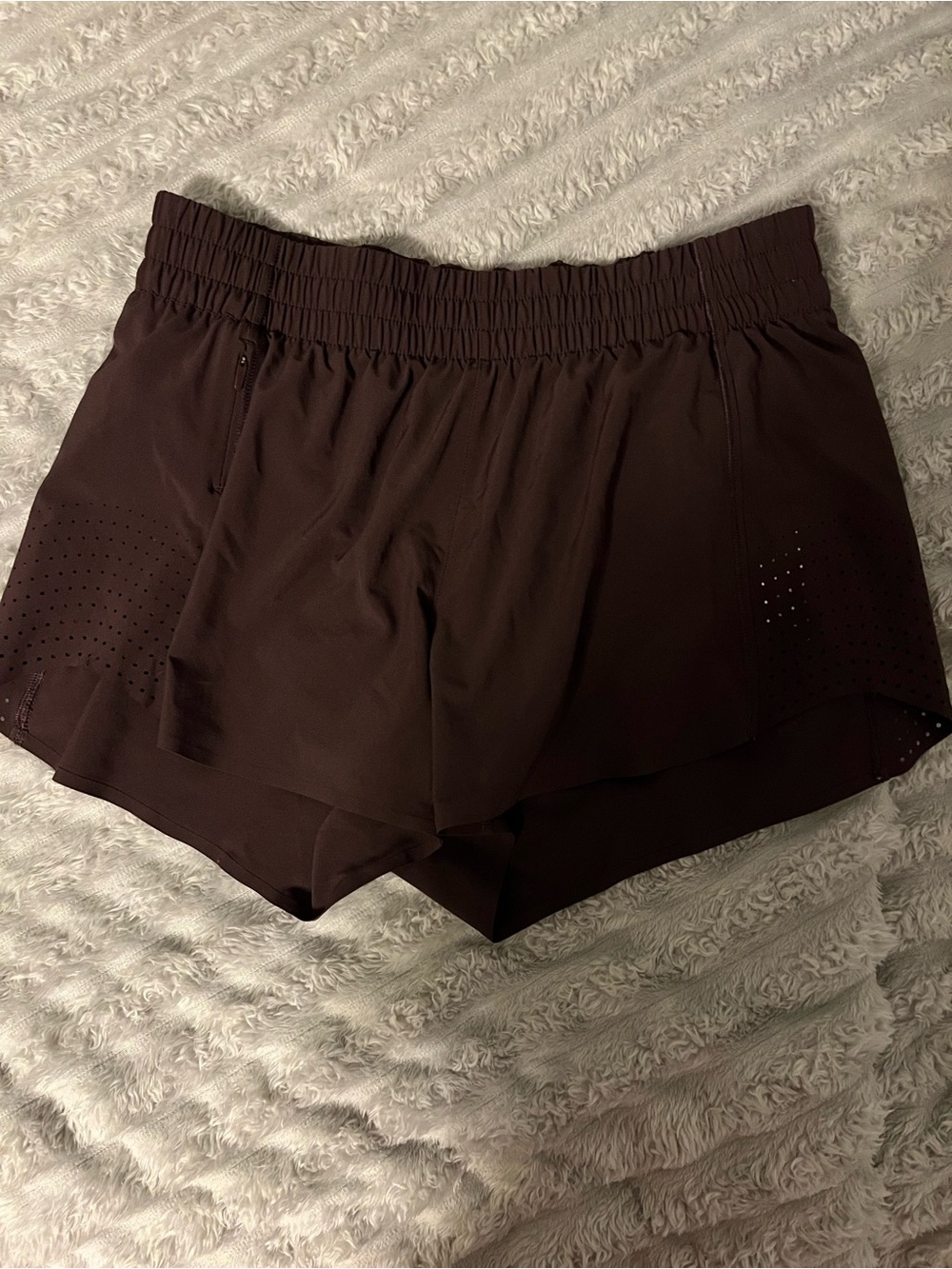 Women's Purple Athleta Hustle 3” Running Shorts